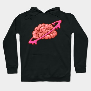 Brain Planet Cartoon Hoodie